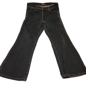 Vtg NYDJ Not Your Daughter's Jeans Size 14 35"x27" Purple Label Barbara Bootcut